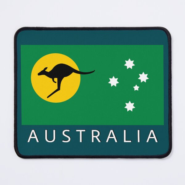 Item preview, Australia Kangaroo Sun Flag. 2024 with title Australia.  designed and sold by Kangaroo Sun.