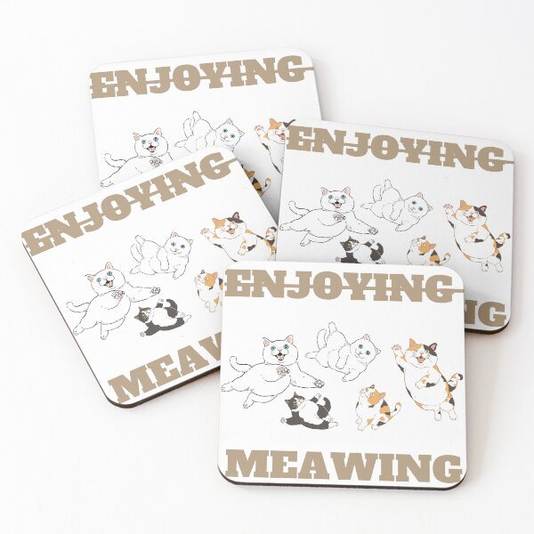 Item preview, ENJOYING, I MEAN MEAWING ! designed and sold by Abdelillah10.