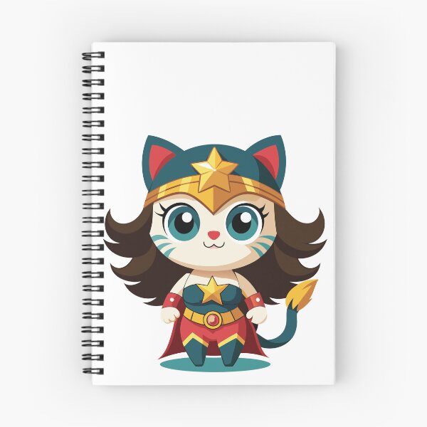 Item preview, Cat Wonder Woman designed and sold by Ambrosiopolis.