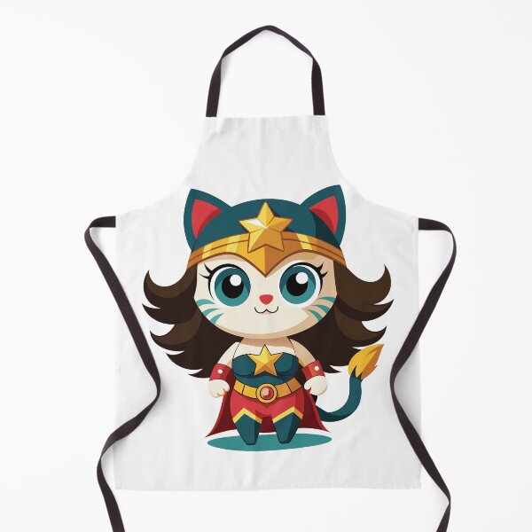 Item preview, Cat Wonder Woman designed and sold by Ambrosiopolis.