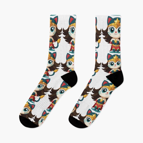 Item preview, Cat Wonder Woman designed and sold by Ambrosiopolis.