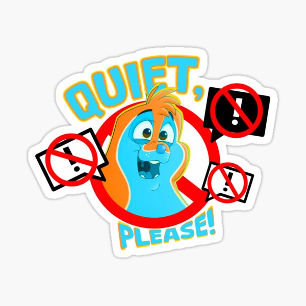 Item preview, Quiet, Please! designed and sold by Dogsama.
