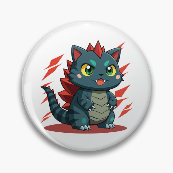 Item preview, Cat Godzilla designed and sold by Ambrosiopolis.