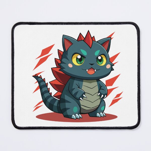 Item preview, Cat Godzilla designed and sold by Ambrosiopolis.