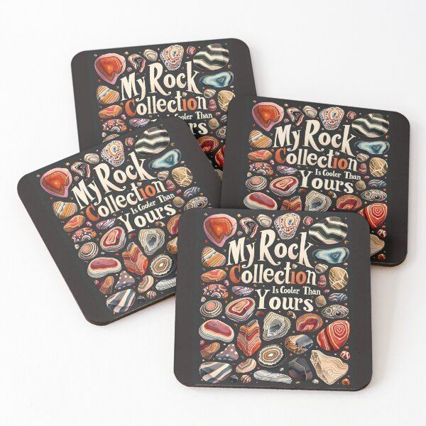 Item preview, My Rock Collection Is Cooler Than Yours designed and sold by Hlvargo.