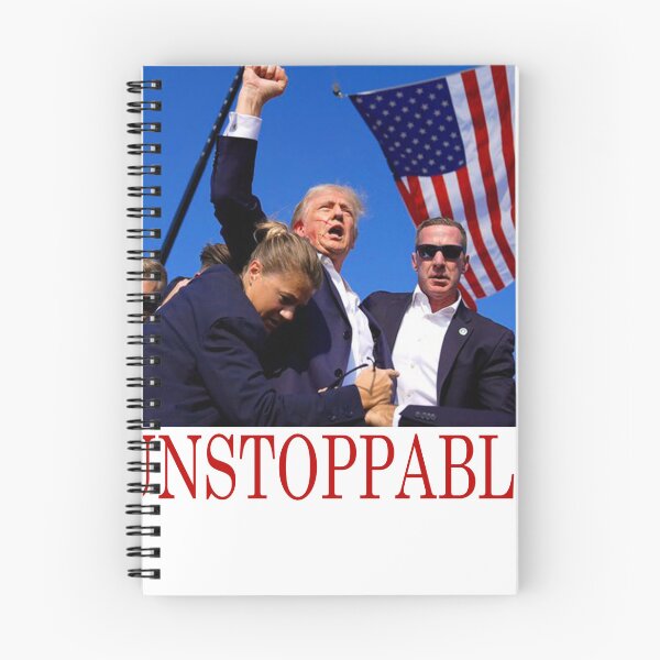 Item preview, Unstoppable Donald Trump Tee - 2024 Trump Shooting Attempt - Trump Rally Shirt  designed and sold by QualityPrints4U.