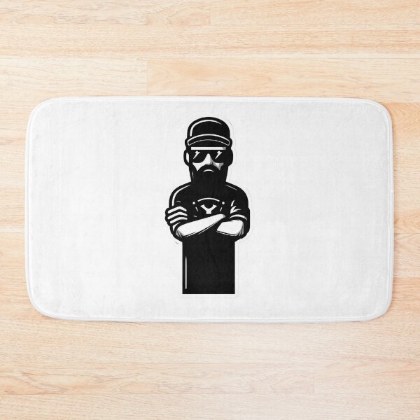 Item preview, Mysterious Bearded Man in Beanie designed and sold by StickyGuys.