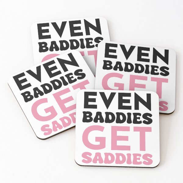 Item preview, Even Baddies Get Saddies designed and sold by RachelFCreative.