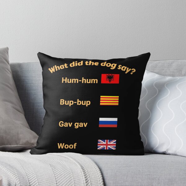 Item preview, What Did the Dog Say? Onomatopoeia of Barking Sounds in Different Languages designed and sold by Artmugic.
