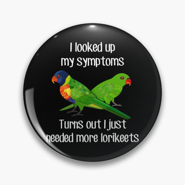 Item preview, Need Rainbow Lorikeet Scaly Breasted Lory designed and sold by Clara Hollins.