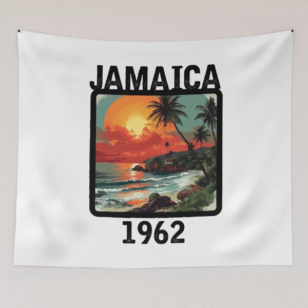 Item preview, Jamaica 1962 (with Black Lettering) designed and sold by VelvetRoom.