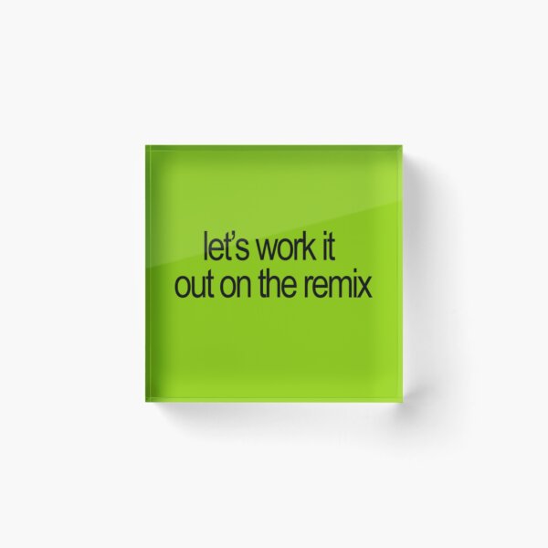 Item preview, let's work it out on the remix brat designed and sold by kungfucohen.