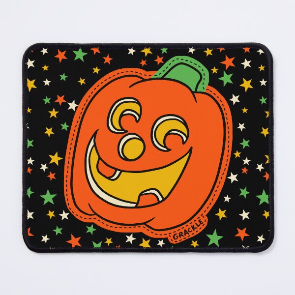 Item preview, Vintage Halloween Stitched Pumpkin designed and sold by JanGrackle.