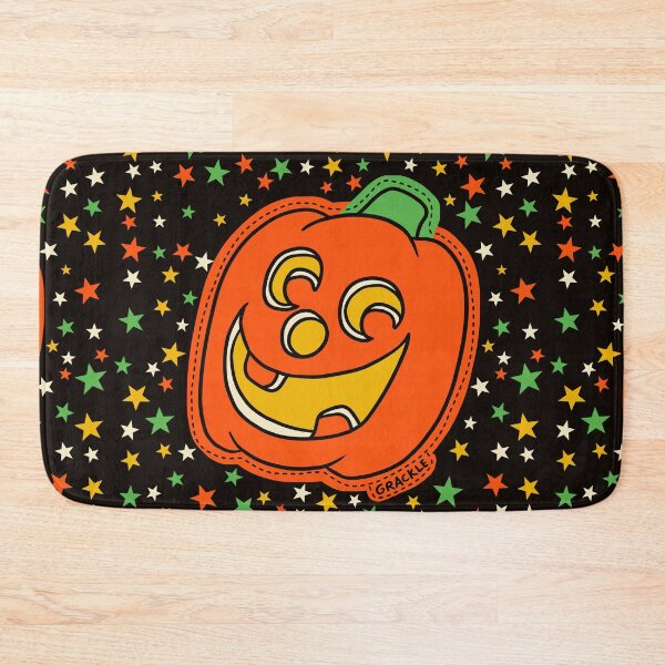Item preview, Vintage Halloween Stitched Pumpkin designed and sold by JanGrackle.