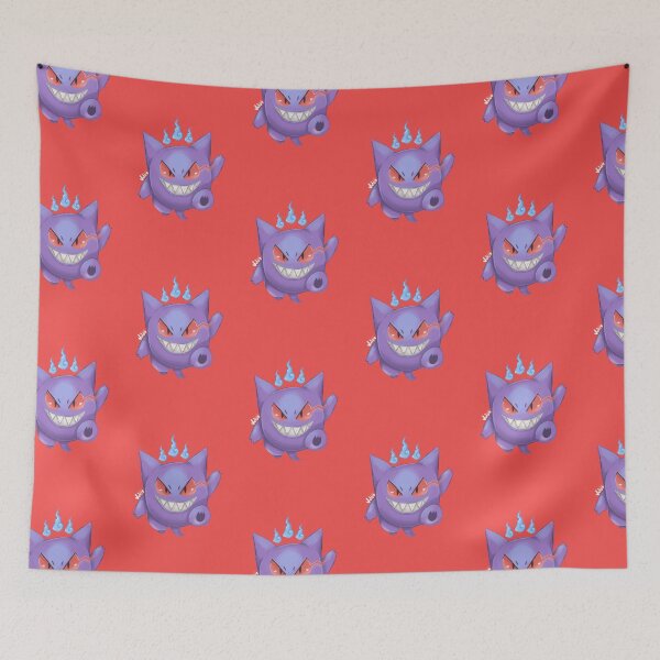 Item preview, Spooky Purple Ghost Creature with Red Eyes designed and sold by VulpyArt.
