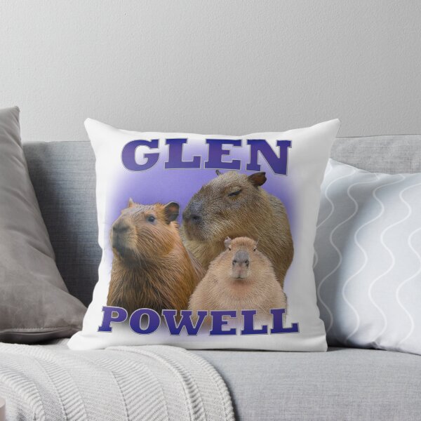 Item preview, Capybara Glen Powell Vintage Style designed and sold by Jess Designs.