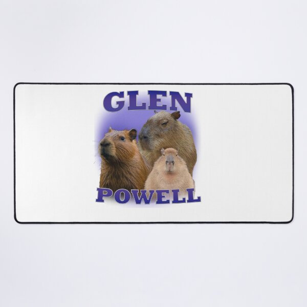 Item preview, Capybara Glen Powell Vintage Style designed and sold by Jess Designs.