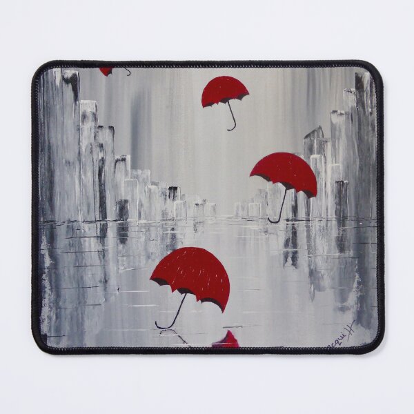 Item preview, Fly Away Red Umbrellas designed and sold by jacquihmyart.