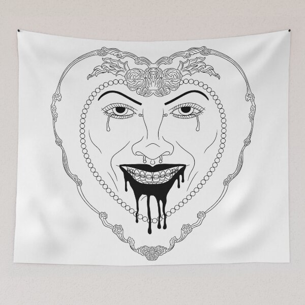 Item preview, Creepy Valentine designed and sold by Motel Gemini.