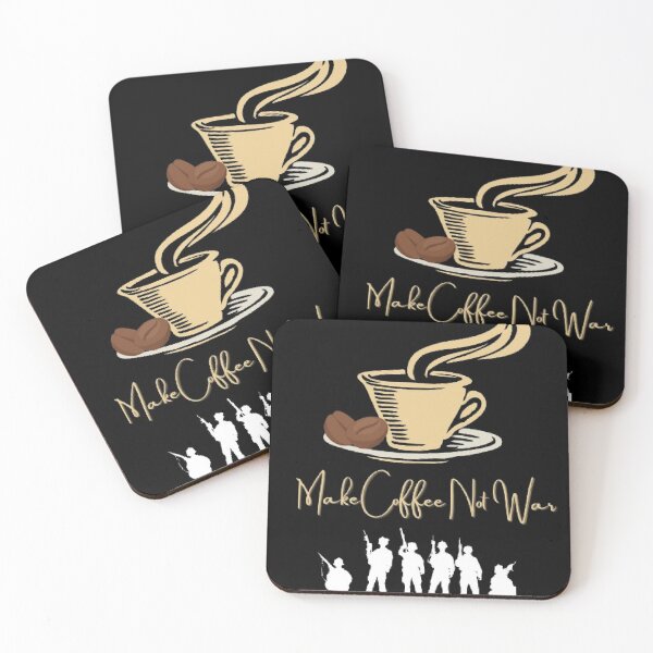 Item preview, Make Coffee Not War designed and sold by yrniino.