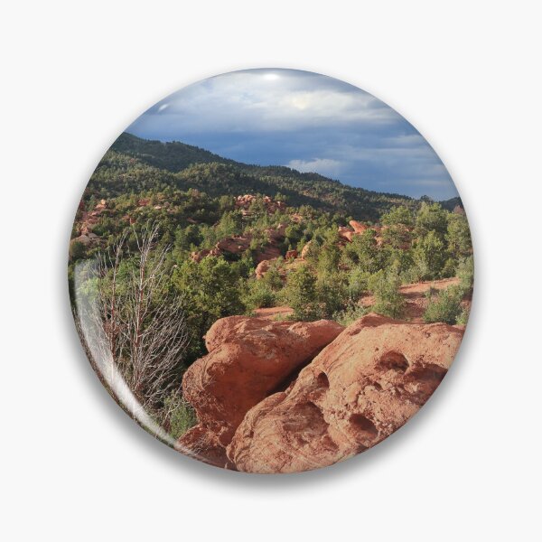 Item preview, Panoramic Garden of red rocks designed and sold by zumi.