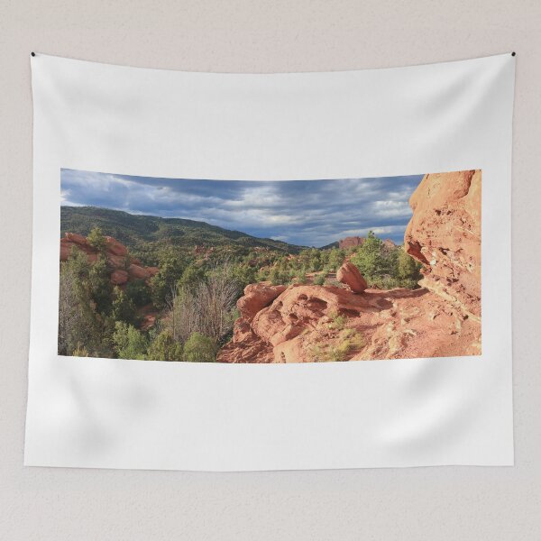 Item preview, Panoramic Garden of red rocks  designed and sold by zumi.