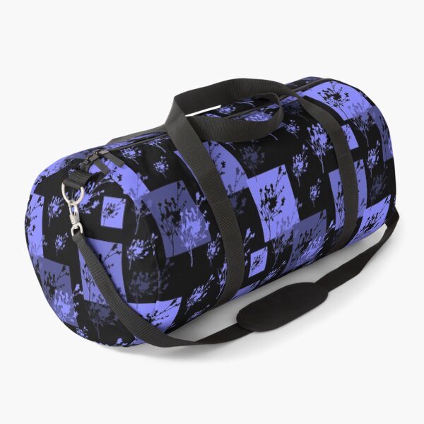 Item preview, Privet Sprig Blue Violet and Black Half-Drop designed and sold by Art in My Loft.