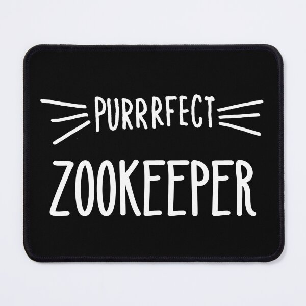 Item preview, Zookeeper Gift Cute Perfect Zookeeper Cat Lover design designed and sold by farhanhafeez.