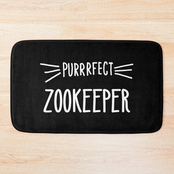 Item preview, Zookeeper Gift Cute Perfect Zookeeper Cat Lover design designed and sold by farhanhafeez.