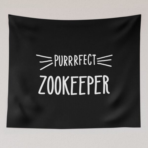 Item preview, Zookeeper Gift Cute Perfect Zookeeper Cat Lover design designed and sold by farhanhafeez.
