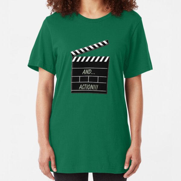 and....action! Slim Fit T-Shirt