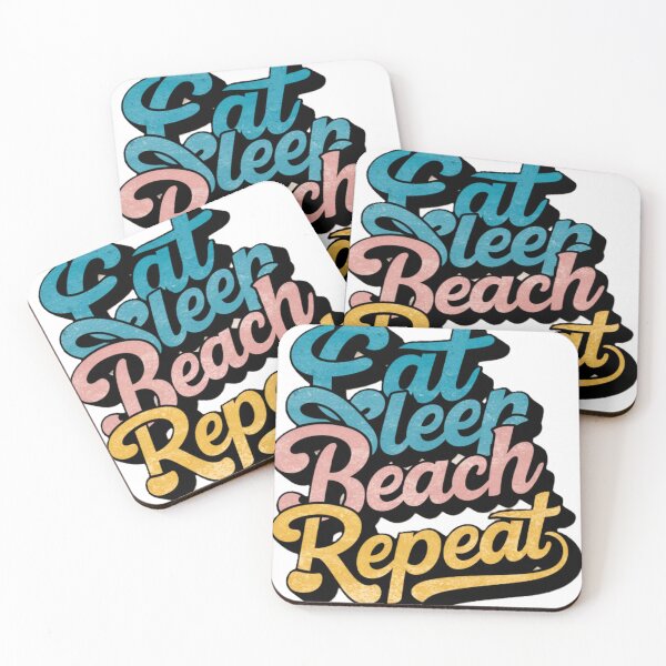 Item preview,  Eat Beach Sleep Repeat designed and sold by LahdilART.