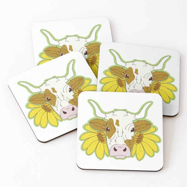 Item preview, Sunflower Cow designed and sold by wrynnc.
