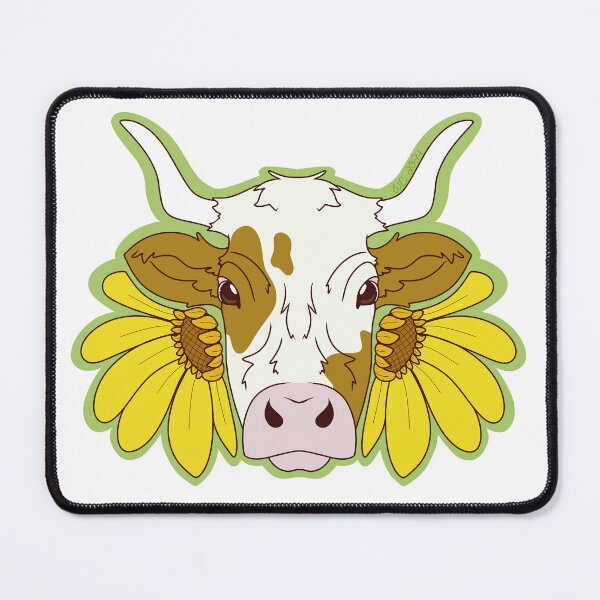 Item preview, Sunflower Cow designed and sold by wrynnc.