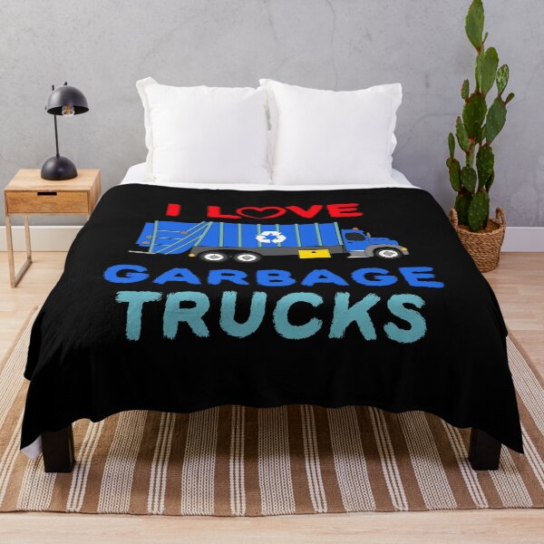 Item preview, Garbage Truck Shirt Toddler Boy - I Love Garbage Trucks designed and sold by farhanhafeez.