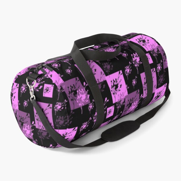 Item preview, Privet Sprig Magenta and Black Half-Drop designed and sold by Art in My Loft.