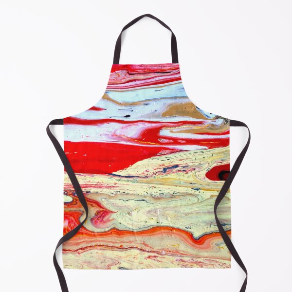 Item preview, Acrylic Pour - Inferno Waves designed and sold by Highlandkings.