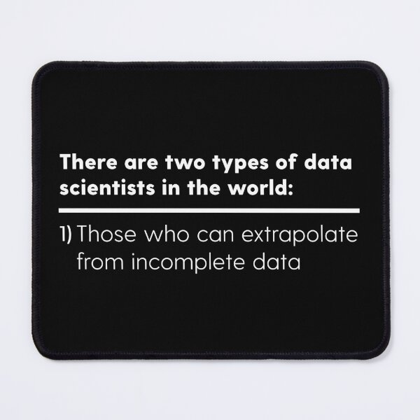 Item preview, Two Types of Data Scientists Shirt - Data Science Nerd designed and sold by farhanhafeez.