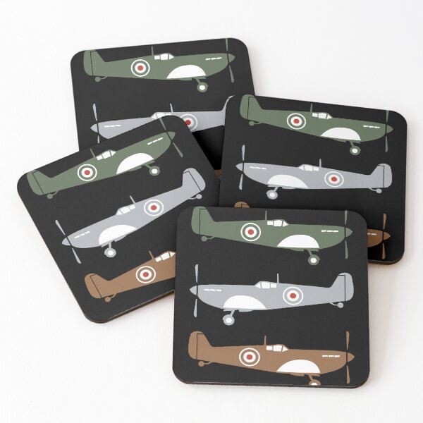 Item preview, Pilot Colorful Spitfire Airplanes Aeroplanes Gift product designed and sold by farhanhafeez.