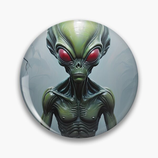 Item preview, Alien in Fog Forest designed and sold by roswellboutique.