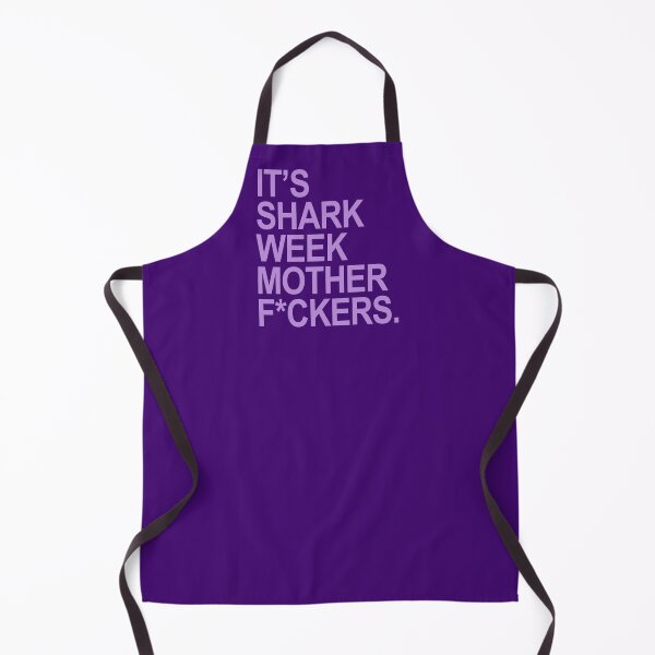Item preview, It's shark week mother f*ckers (censored) lavender for 2024 designed and sold by Thelittlelord.