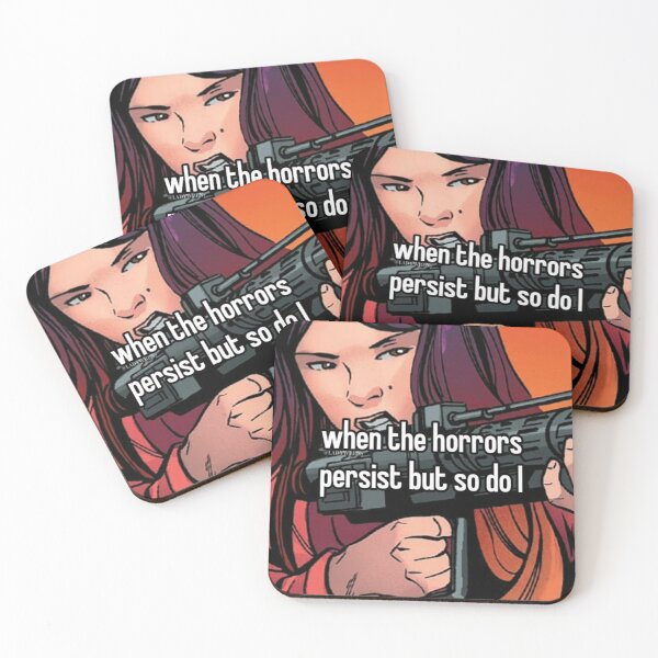 Item preview, When The Horrors Persist Meme designed and sold by MelanieRdz.