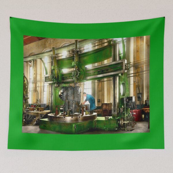 Item preview, Machinist - Big Jobs Require Big Tools 1938 designed and sold by Mike Savad Photography.