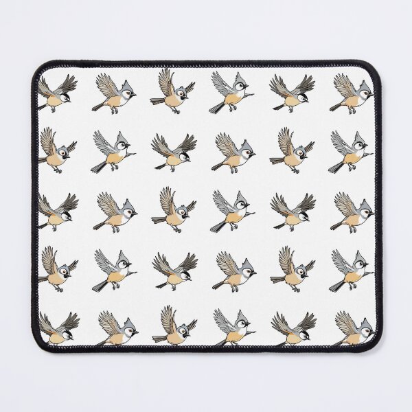 Item preview, Bridled Titmouse Birds Flying designed and sold by TheAnimalZ00.