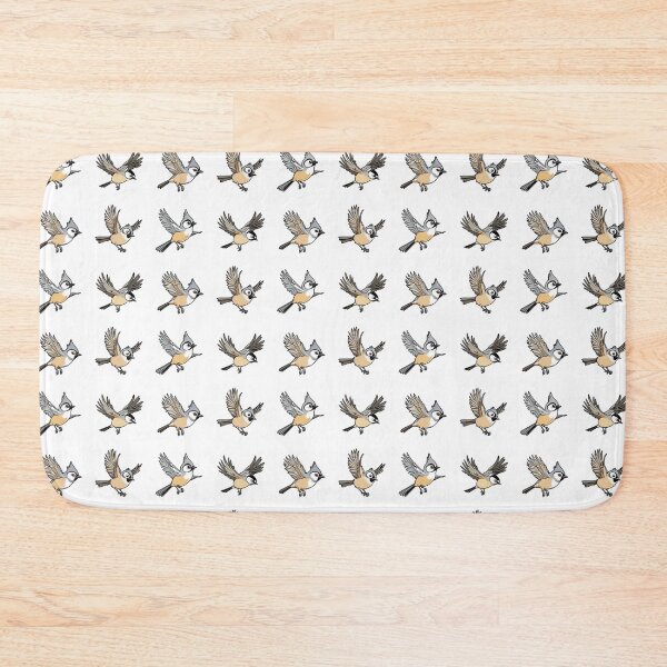 Item preview, Bridled Titmouse Birds Flying designed and sold by TheAnimalZ00.