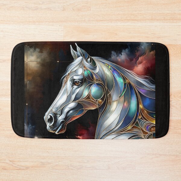 Item preview, Moonlight Silver Horse designed and sold by Kestrelle.