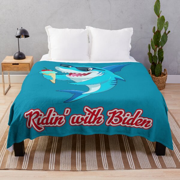 Item preview, Dark Brandon Shark (eating ice cream) - Ridin with Biden designed and sold by Thelittlelord.