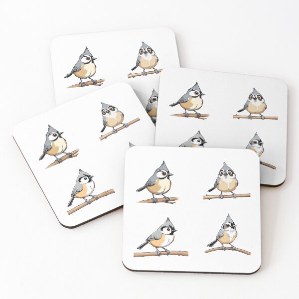 Item preview, Bridled Titmouse Birds designed and sold by TheAnimalZ00.