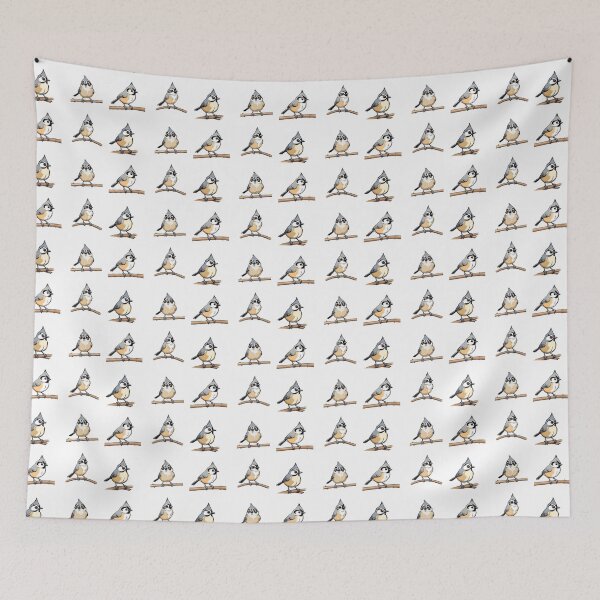 Item preview, Bridled Titmouse Birds designed and sold by TheAnimalZ00.