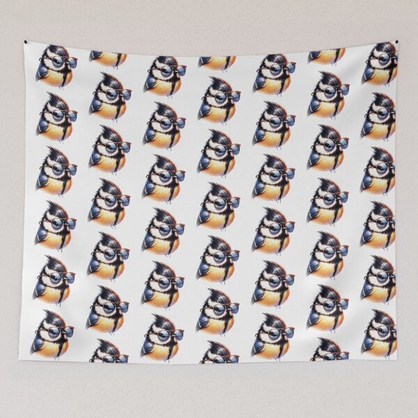 Item preview, Bridled Titmouse Wearing Sunglasses designed and sold by TheAnimalZ00.